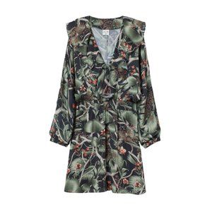 JOHANNA ORTIZ x H&M. Patterned Dress with Flounce